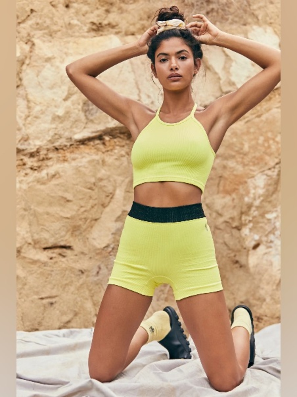 Free People Happiness Runs Prajna Shorts